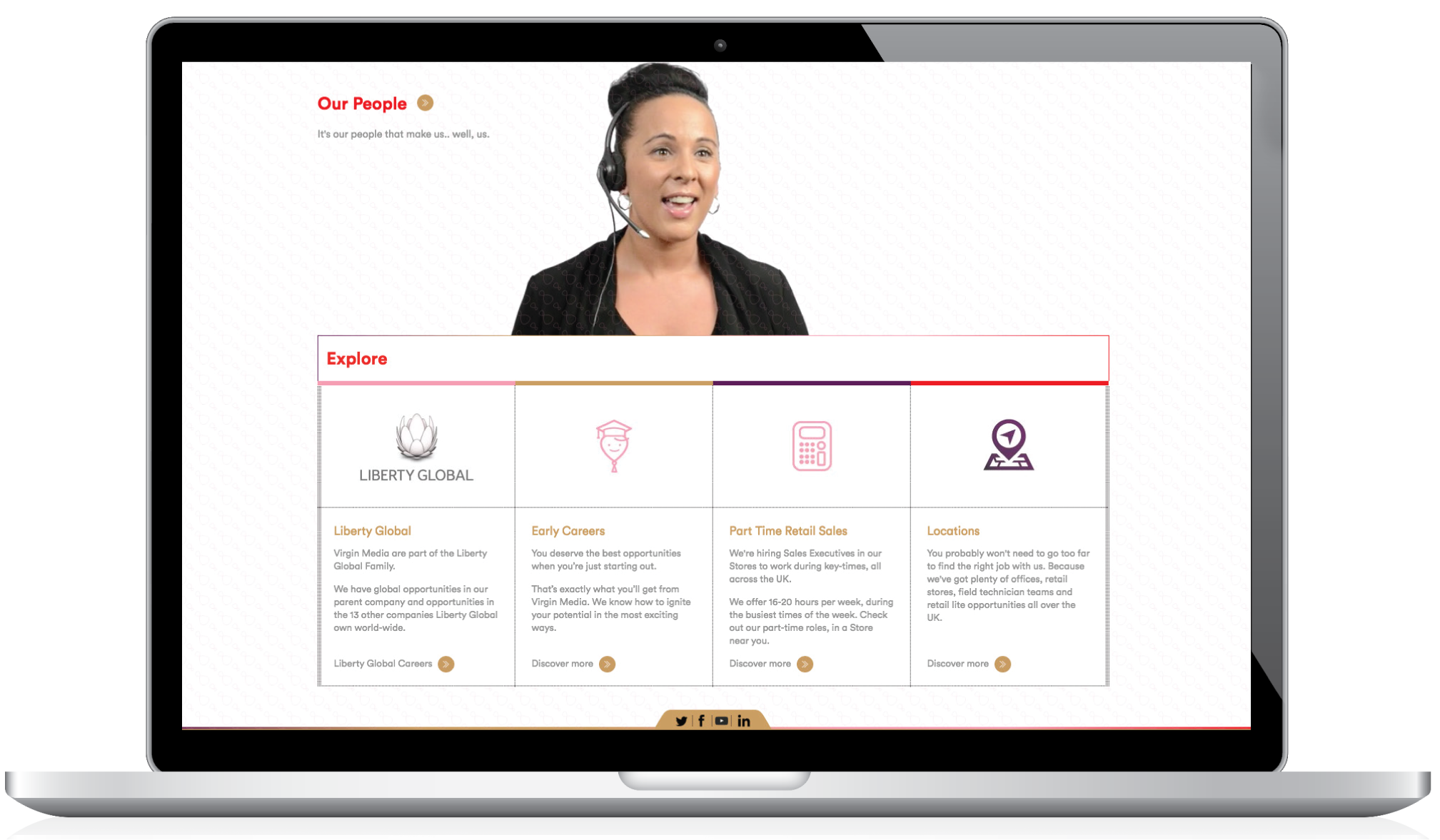 virgin media employee referral website