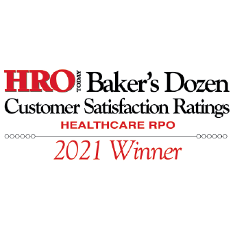 2021 HRO Today Baker's Dozen Healthcare RPO 