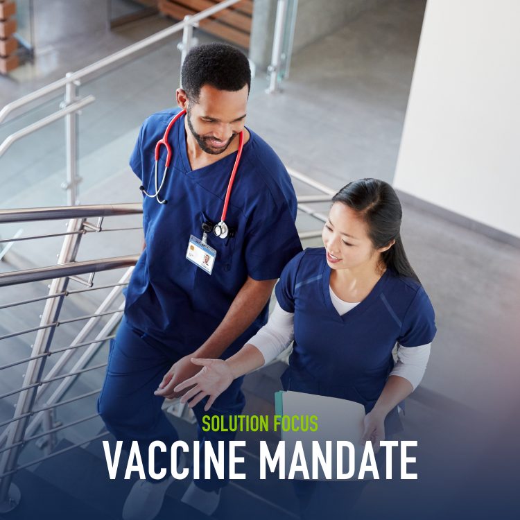 Helping a Healthcare Company Adjust Their Recruitment Program Following a New COVID-19 Vaccine Policy