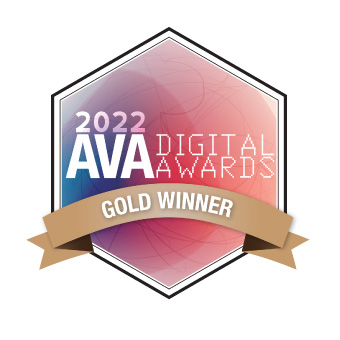 AVA 2022 Digital Awards Gold Winner