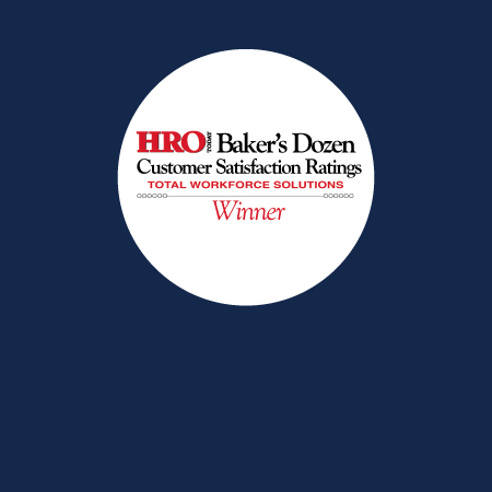 6-time Leader in HRO Today’s annual Total Workforce Baker’s Dozen Customer Satisfaction Ratings