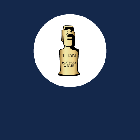 Platinum Titan Business Award for Big Data Solution for Affinix® in 2023
