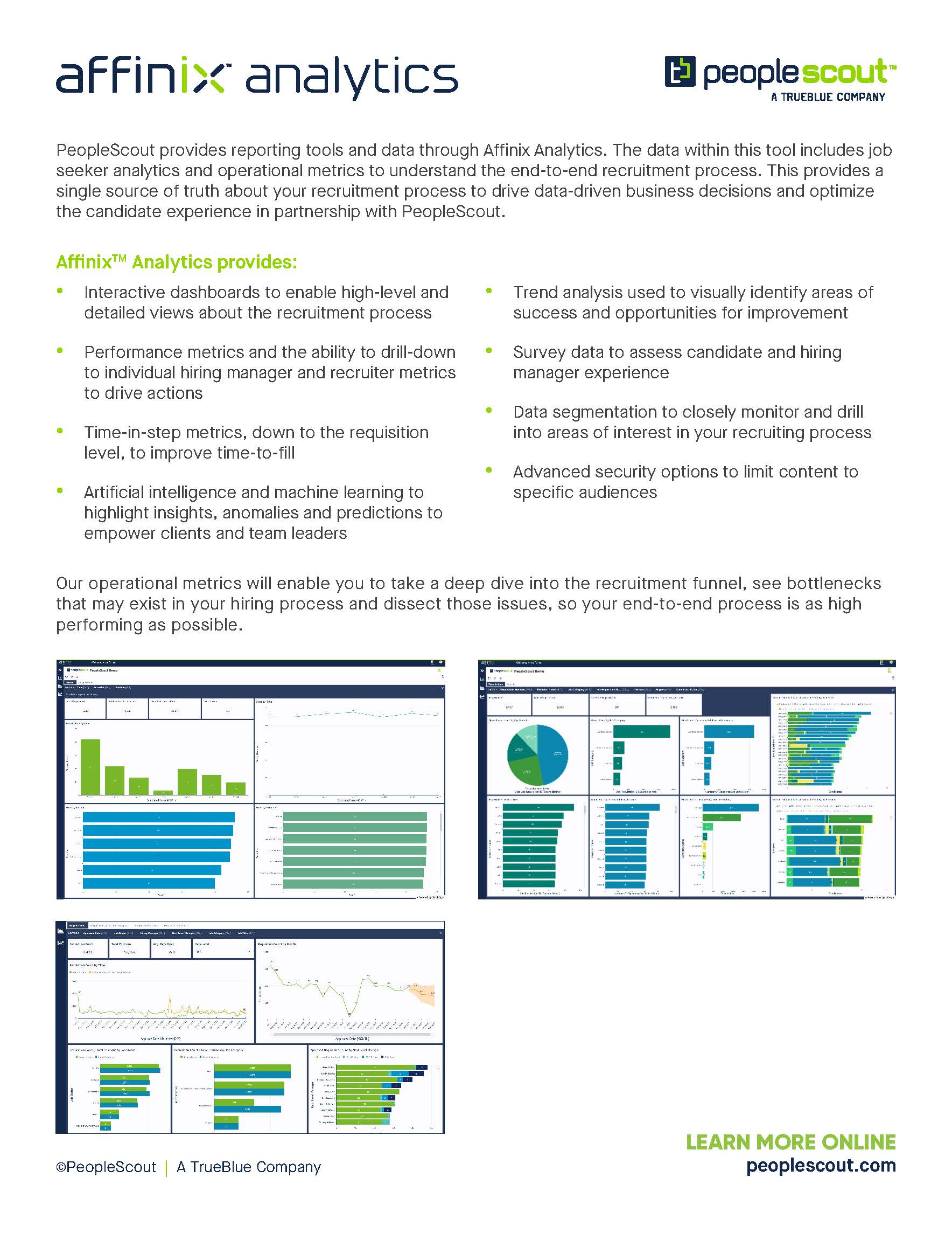 Affinix Analytics Talent Technology PeopleScout Fact Sheet