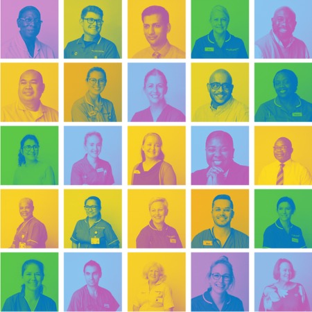 Attracting nurses and other clinical professionals with a larger-than-life employee engagement campaign.